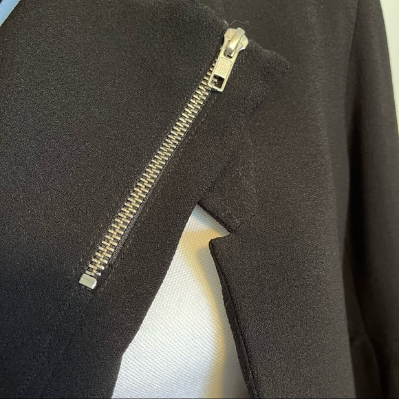 Maison Scotch Punk Radar Scotch & Soda Black Blazer Moto Style Sleeves Large/ - Picture 8 of 15